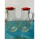 2x Granini Saft Karaffe Glas 1,5l