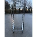 Frosterwagen Transportwagen Edelstahl 10 x 78/58 cm quereinschub