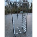 Frosterwagen Transportwagen Edelstahl 10 x 78/58 cm quereinschub