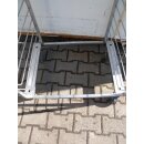 Frosterwagen / Transportwagen Edelstahl 19er ca. 78/58 cm Quereinschub