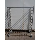 Ausbackwagen 10 x 120 x 40 cm Edelstahl ohne Roste