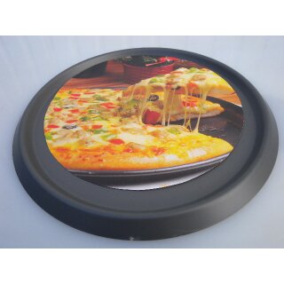 Pizzablech rund Aluminium Antihaftbeschichtung Ø ca. 21 cm