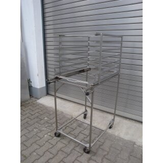 Ofenwagen MIWE AEROMAT Beschickungswagen Edelstahl 7 x 60/80 cm